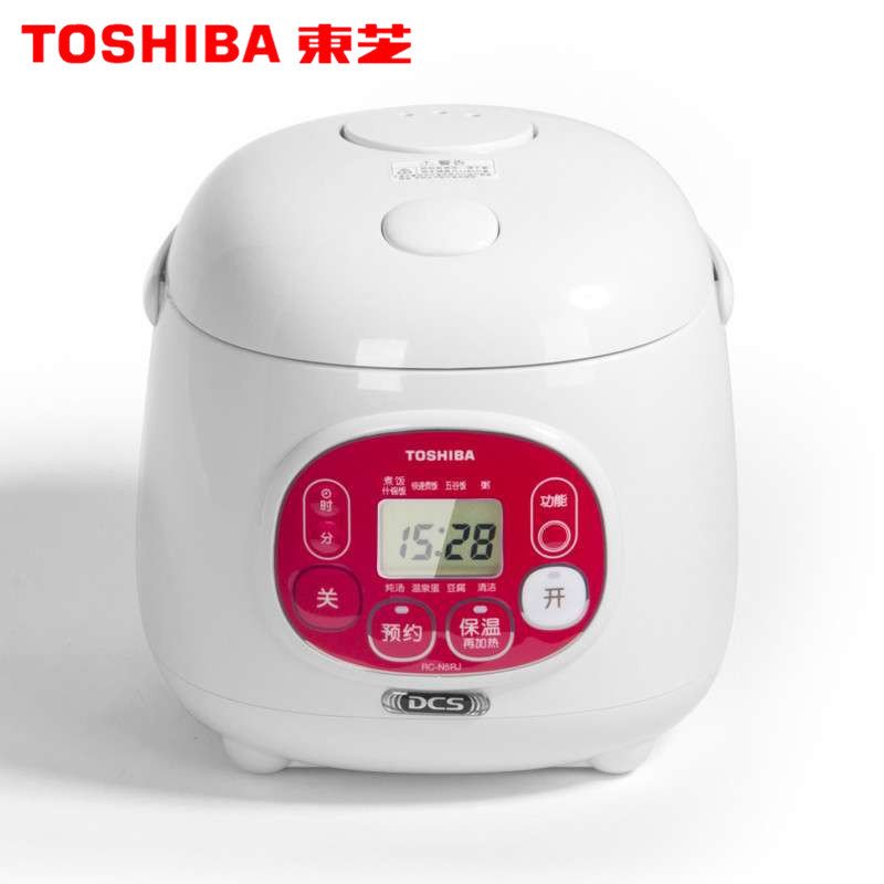 东芝(TOSHIBA)电饭煲RC-N5RJ 1.5L 智能迷你母婴家用电饭锅1人-2人