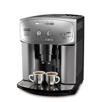 意大利德龙(DeLonghi)全自动咖啡机 ESAM2200.S 豆粉两用 原装进口 蒸汽式手动奶泡 家用意式咖啡机