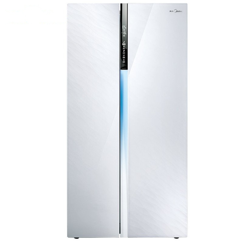 美的(Midea)565升对开门冰箱 电脑控温变频省电 家电BCD-565WKGPM