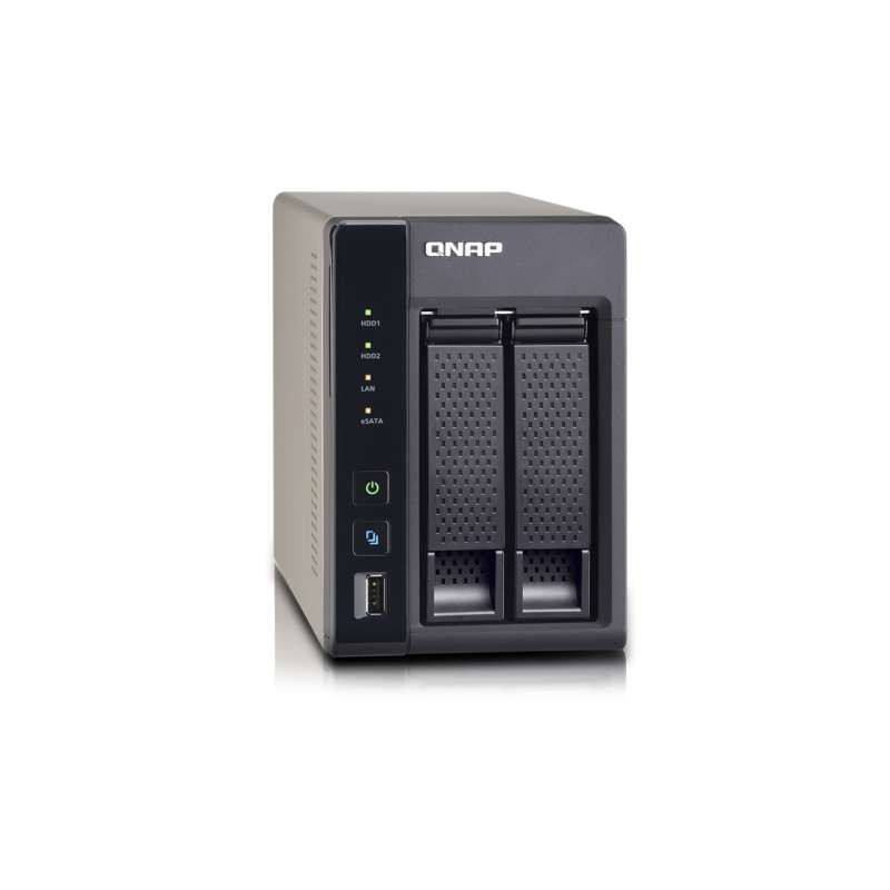 威联通(QNAP)两盘位网络存储  TS-269L升级版 NAS