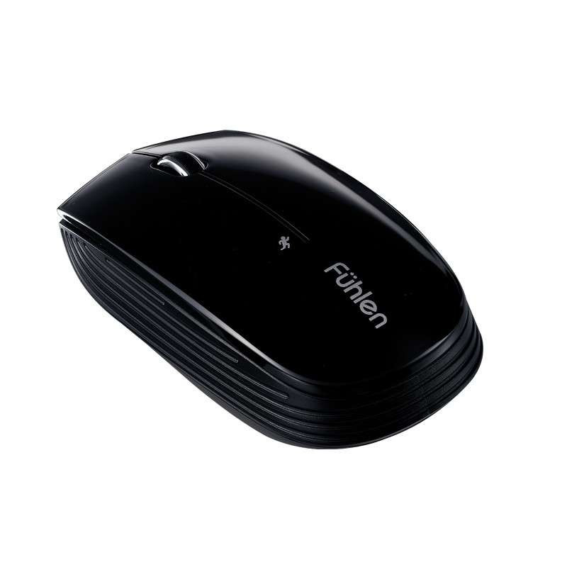 Fuhlen 富勒 A20G时尚节能无线鼠标 钢琴黑