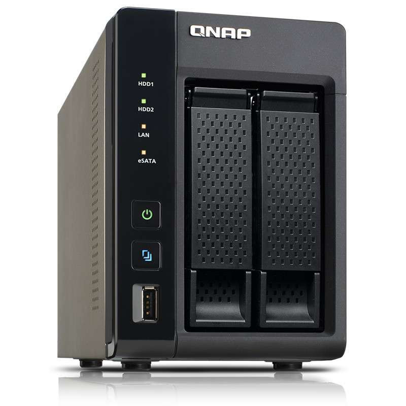 威联通(QNAP)l两盘位网络存储 TS-269L NAS