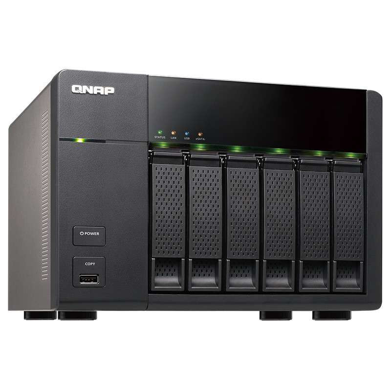 威联通(QNAP)六盘位网络存储 TS-669L NAS