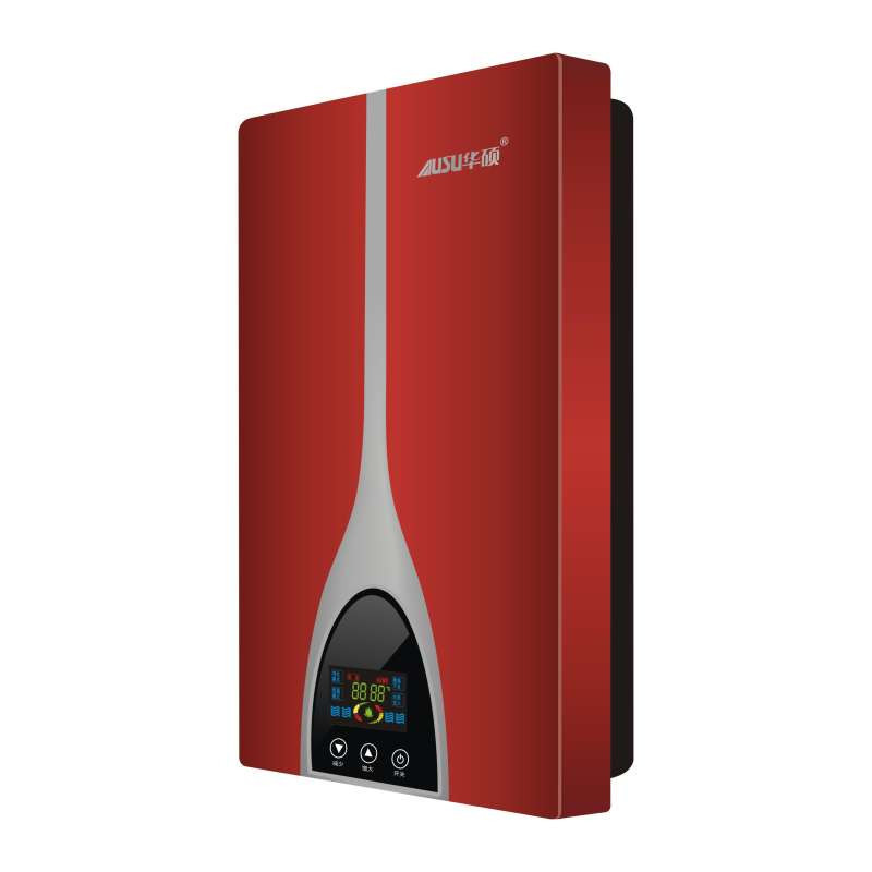 华硕即热式热水器典雅红