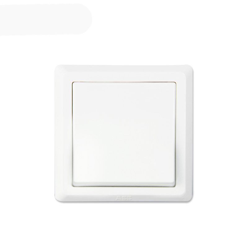 ABB开关插座 德逸雅白 一开三控中途开关多控面板AE119