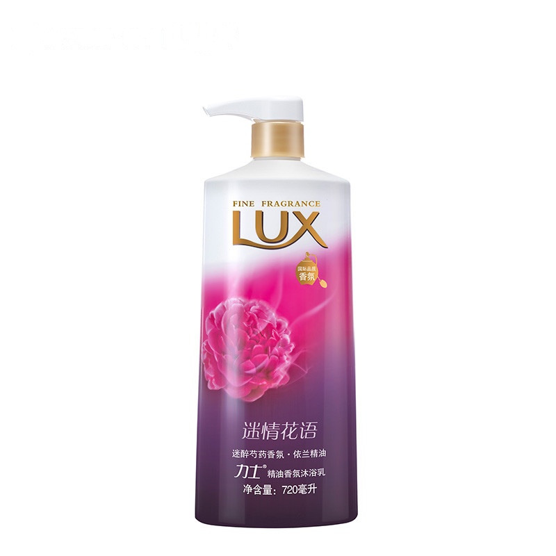 力士(Lux)沐浴露精油香氛沐浴乳迷情花语720ml(新老包装随机发货)