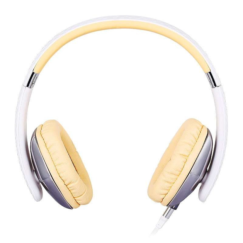 硕美科(SOMIC)城市系列M4 头戴式电脑音乐耳机 带话筒手机耳机 佩戴舒适苹果白