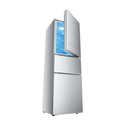 帝度(DIQUA) BCD-220TY 220升 三门冰箱(亮银横纹)