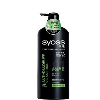丝蕴(syoss)去油净屑洗发水750ml( 控油 去屑)(新老包装随机)