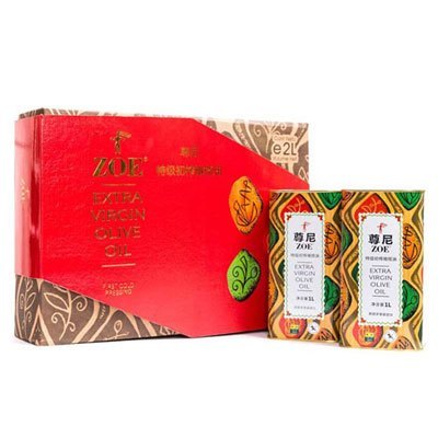 尊尼(ZOE) 特级初榨橄榄油 尊尚礼盒 1Lx2 西班牙原装进口