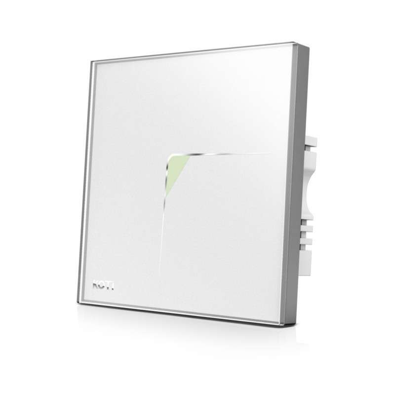 柯帝(KOTI)触摸遥控开关后现代单控智能开关 单路 珍珠白