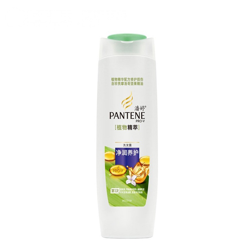 潘婷(PANTENE)植物精萃净润养护系列洗发露洗发水380ml/瓶 宝洁出品
