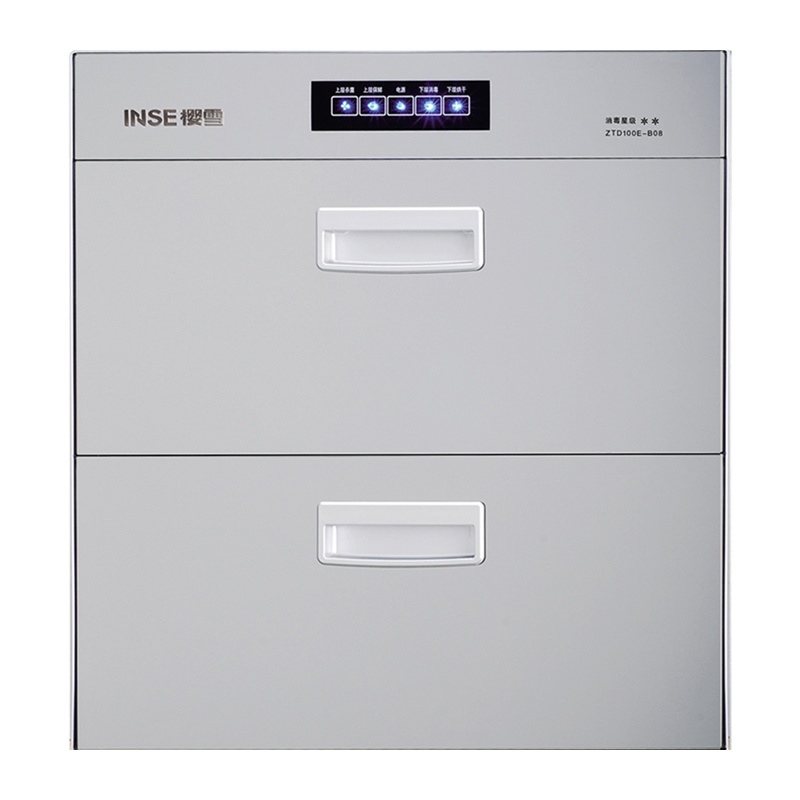 樱雪(INSE) 二星级嵌入式消毒柜ZTD100E-1211W(B) 100L臭氧+紫外线+高温