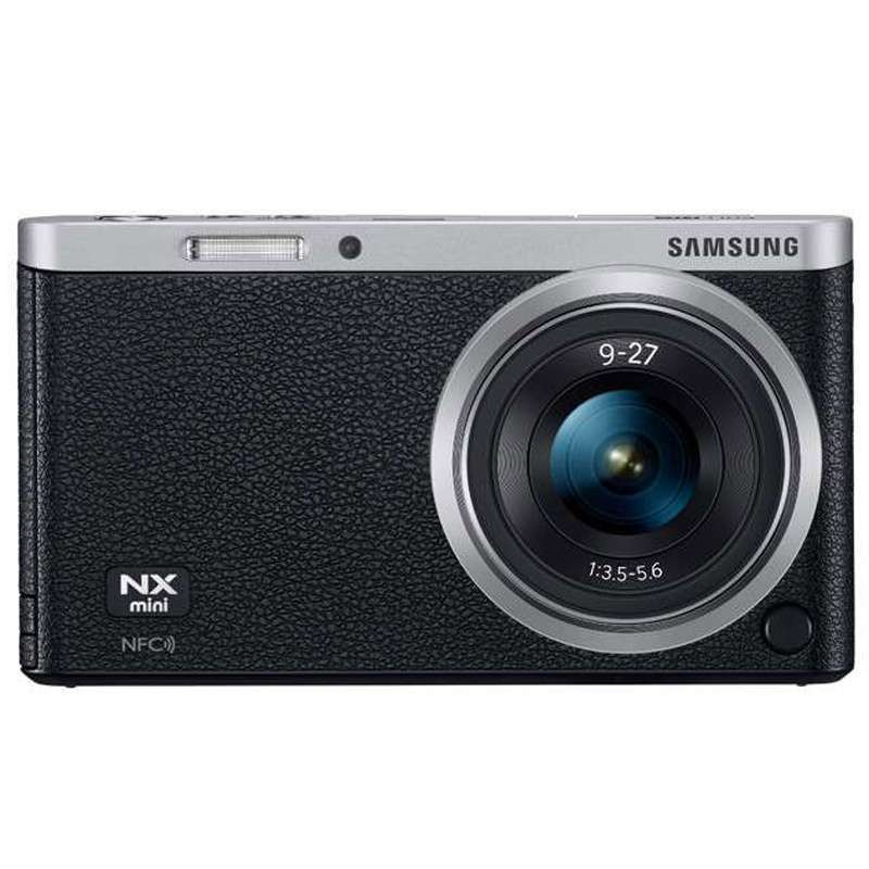 三星微单相机NX mini(黑)+9mm/9-27mm镜头+16G卡
