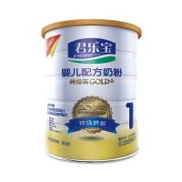 君乐宝(JUNLEBAO)纯金装婴儿配方奶粉1段(0-6个月适用)900g听装