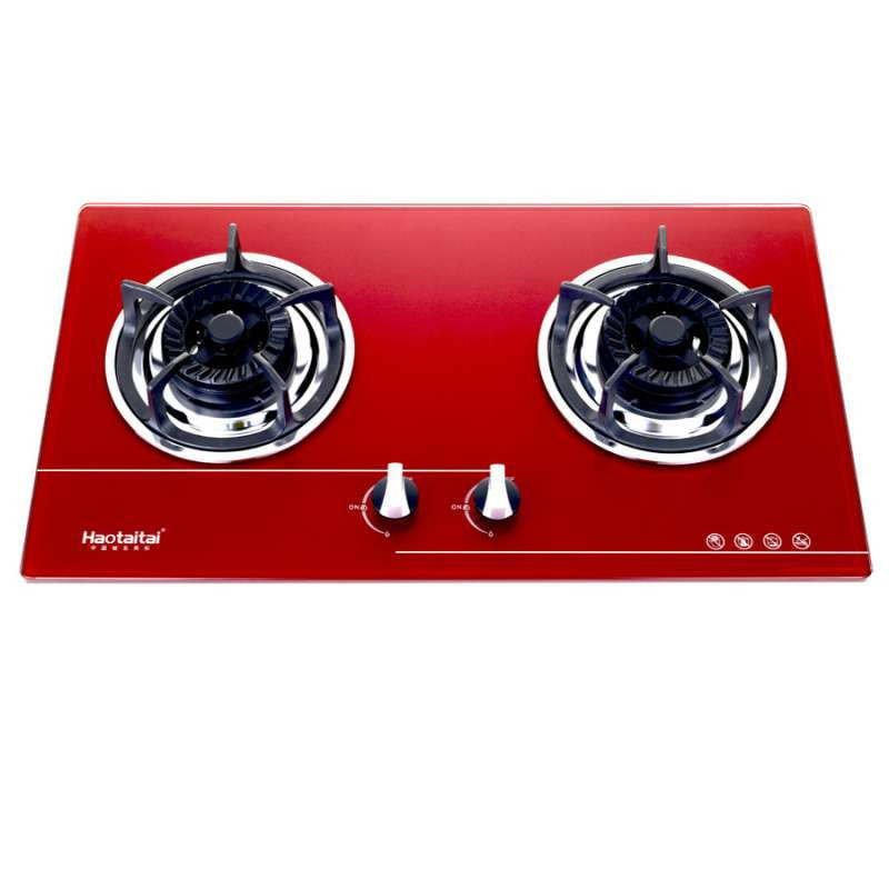 Haotaitai/好太太 J023红+2178B2+010A好太太橱房三件套装 烟灶消套餐红色均码