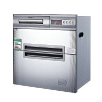 索奇消毒柜ZTD113E-6平光 嵌入式,台式大功率家用商用消毒柜 三星级上下层臭氧,高温,红外线,紫外线消毒柜