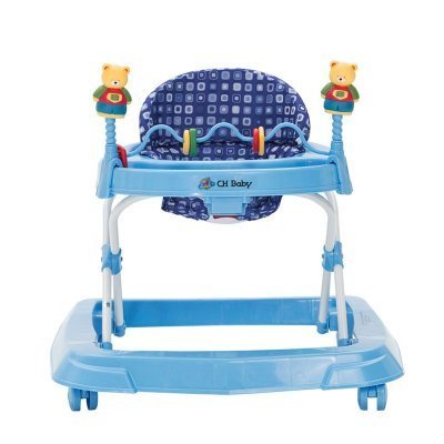 CHBABY晨辉婴宝婴儿学步车多功能防侧翻折叠宝宝学步车A101A 蓝色