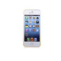 viken iPhone5/5s 透明水晶壳 透黄色