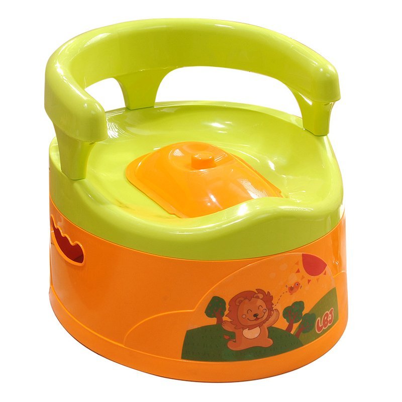 丽宝健 安全座便器 橙色