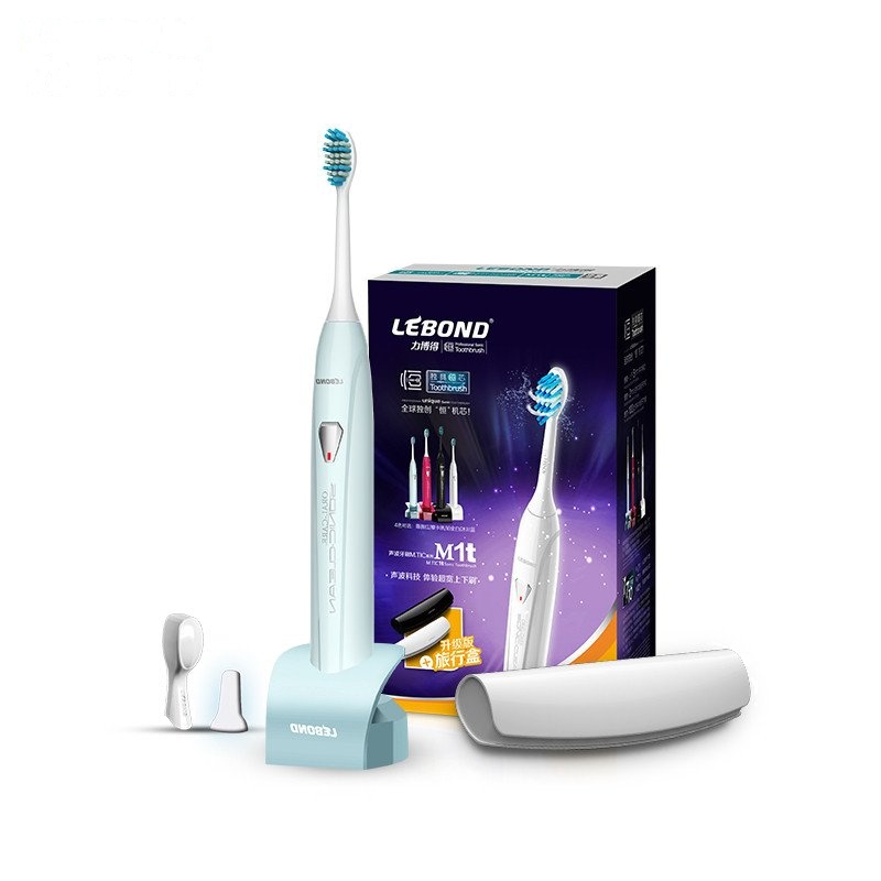 力博得(Lebond)M1声波电动牙刷(雀翎蓝)升级版