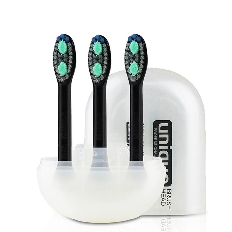 力博得(Lebond)unique刷头(黑色)3支装