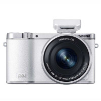 三星微单相机NX3000(白)+16-50mm/50-200mm镜头+16G卡