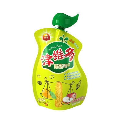 伊威( Eastwes)津维多苹果香橙玉米泥90克/袋 6个月以上宝宝 果蔬泥