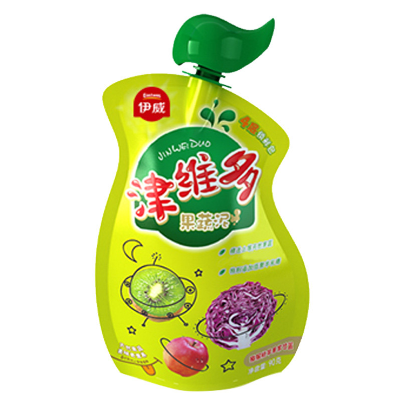 伊威( Eastwes)津维多猕猴桃苹果紫甘蓝泥90克/袋 6个月以上宝宝 果蔬泥