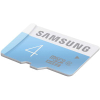 三星(SAMSUNG) MicroSD存储卡 4G(CLASS6 24MB/s) 标准版(Standard)