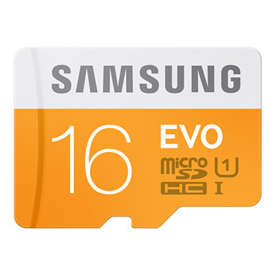 三星(SAMSUNG) MicroSD存储卡 16G(CLASS10 48MB/s) 升级版(EVO)