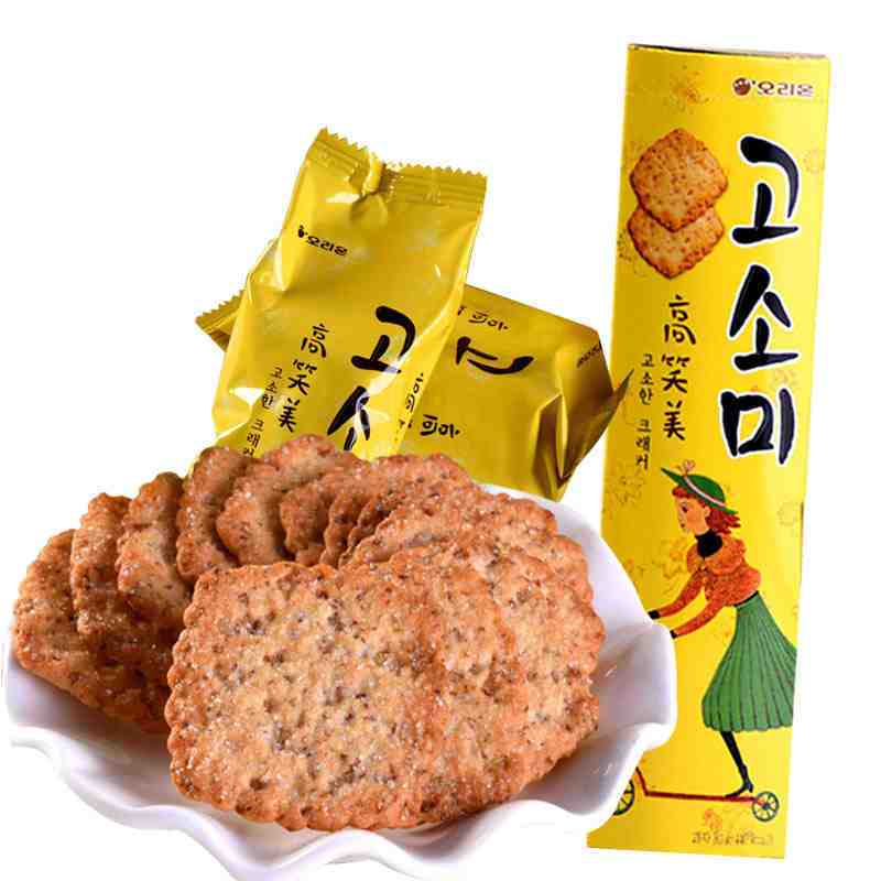 好丽友高笑美饼干80g 韩国进口休闲零食