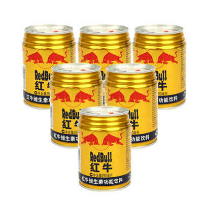 红牛维生素功能饮料(原味型)250ml*6 六罐装