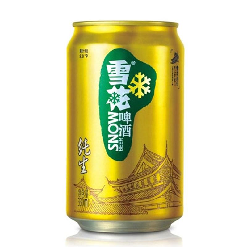 雪花啤酒(Snowbeer)8度纯生330ml听装