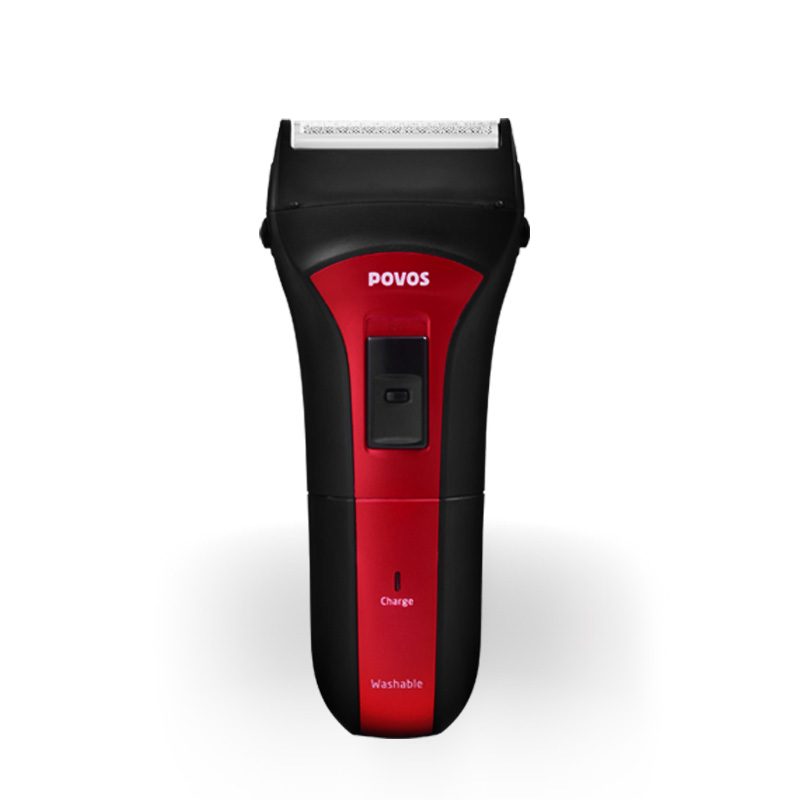 奔腾(povos)往复式剃须刀PS2203 全身水洗 全球通用电压 独立浮动刀头 充电指示灯