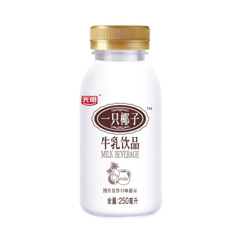 光明一只椰子牛乳饮品250ml