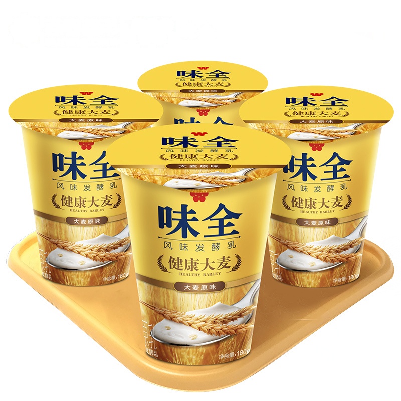 味全优酪乳(麦香口味)180g
