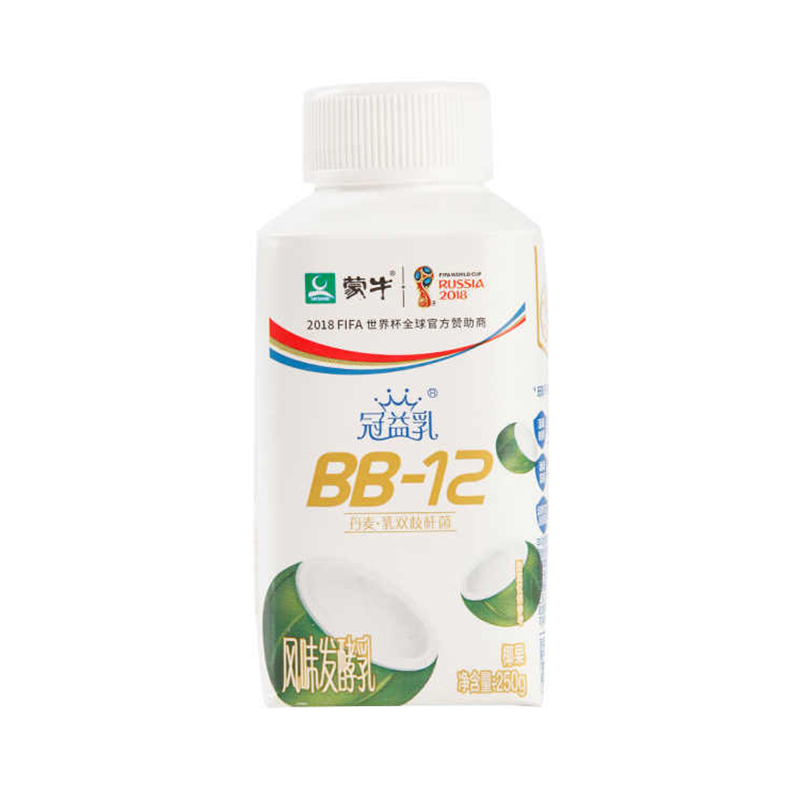 蒙牛冠益乳燕麦凤梨椰果风味发酵乳250g