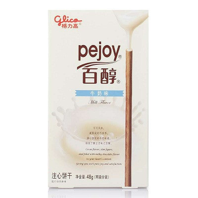 格力高 百醇(牛奶味)48g/盒