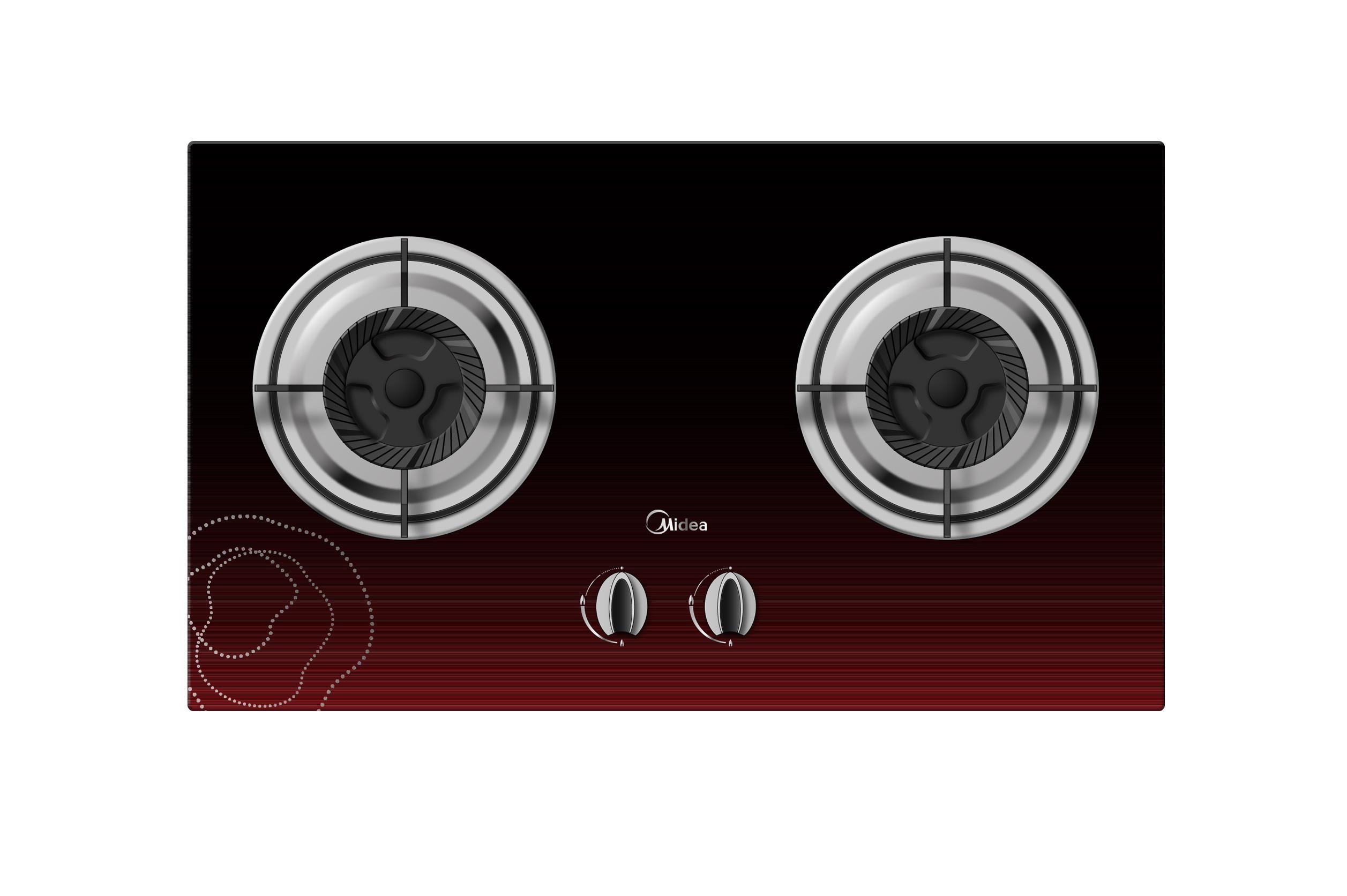 美的燃气灶JZ*-MQ7216-G（法国红）