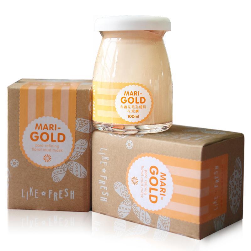 若水生花 likefresh 金盏花毛孔细肌花泥膜 100ml