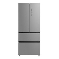 美的(Midea)MG80-1213EDS 8公斤滚筒洗衣机 变频节能 可中途添衣 静音 家用 银色