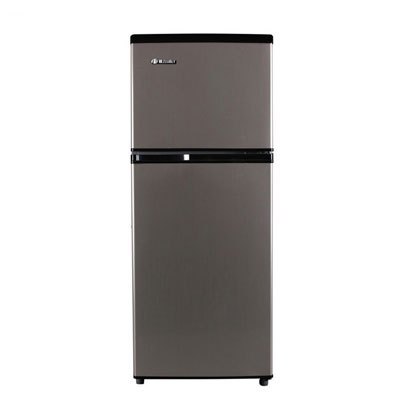 欧力(ONLY) BCD-126D 126升 冷冻冷藏双门小冰箱 家用宿舍租房 拉丝金