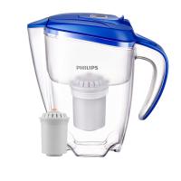 飞利浦 Philips 家用净水器 WP2804净水壶 滤水壶 自来水滤水器 高精度复合滤芯 自配一芯