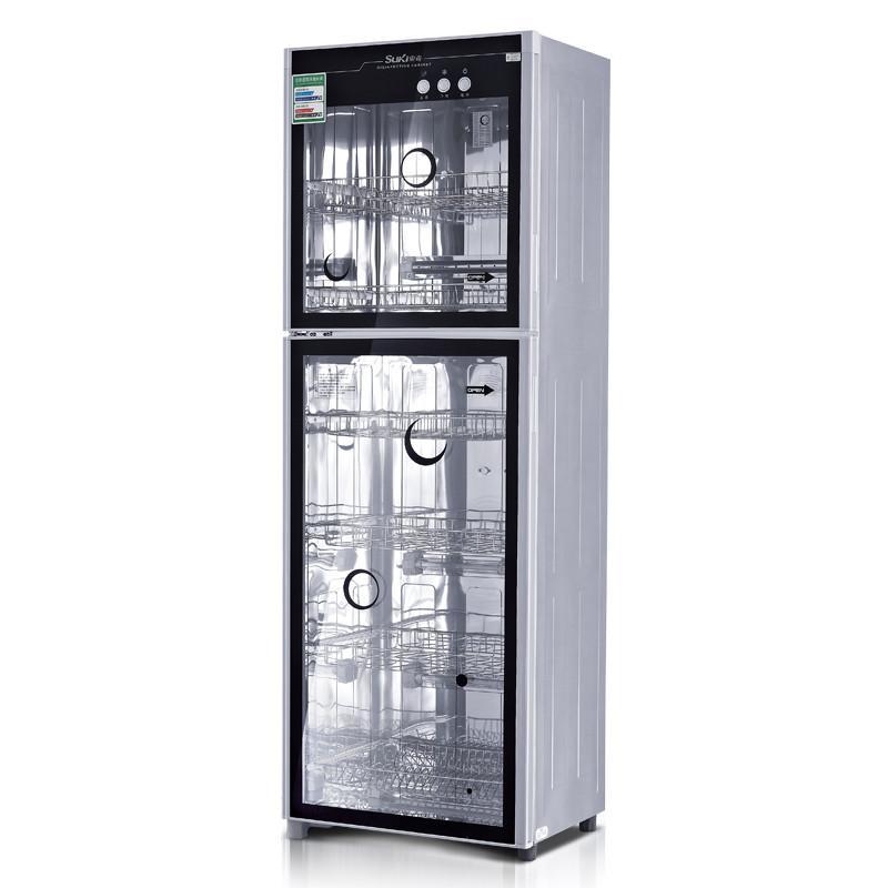 索奇ZTP388-7消毒柜 商用家用大容量立式消毒柜 二星级臭氧,高温,红外线上下层消毒柜