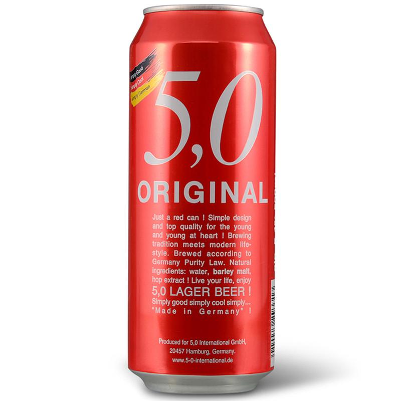 5.0窖藏啤酒500ml