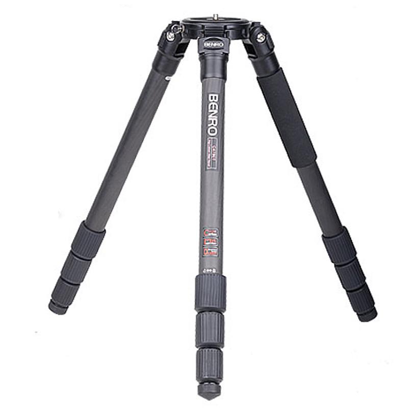 BENRO 百诺 C3780T 组合式系列 碳纤维旋钮式三角架 专业摄像三脚架 折合高度540mm 承重18KG