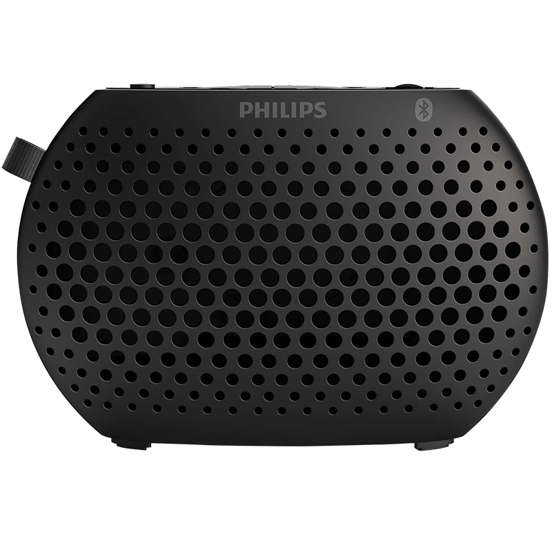 飞利浦(Philips)SBT11无线便携蓝牙音箱 车载蓝牙音响 配送车载充电器 有支架