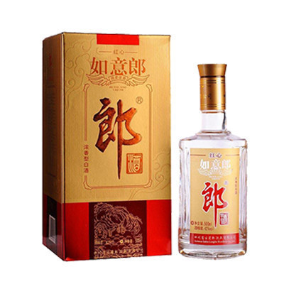 郎酒 红心如意郎 42度 500ml 浓香型 白酒 单瓶装