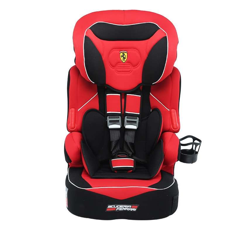 法国原装进口 法拉利红色跃马 摩德纳 Beline SP 适用9个月-12岁 体重9-36kg 五点式儿童安全座椅